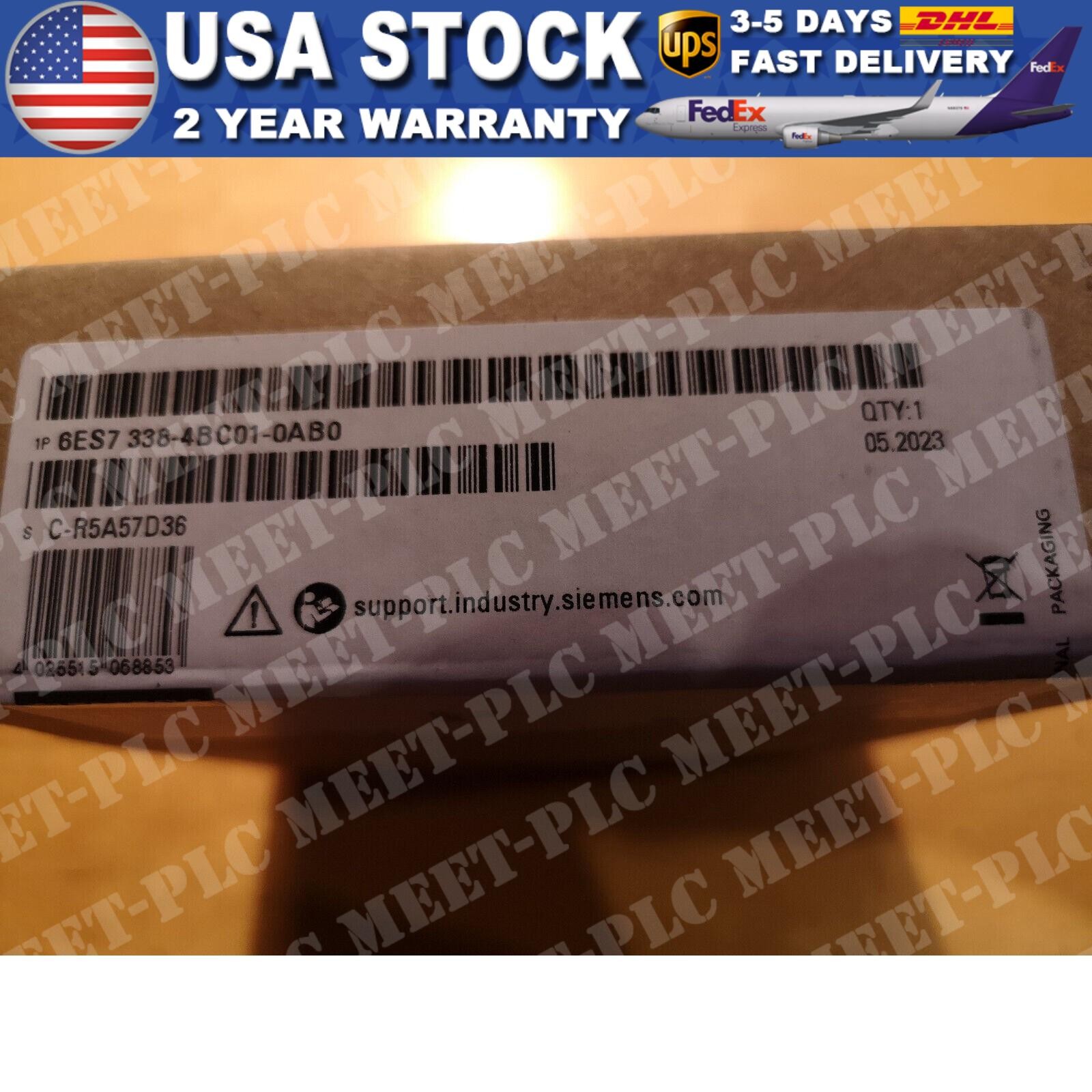 Simatic S7-300 SignalbauGruppe 6ES7338-4BC01-0AB0 Neu Factory sealed