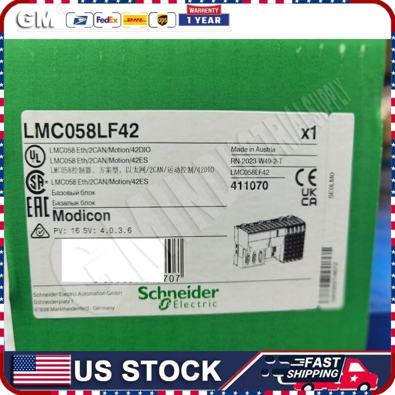 New Schneider PLC LMC058LF42 Motion Controller Free Shipping