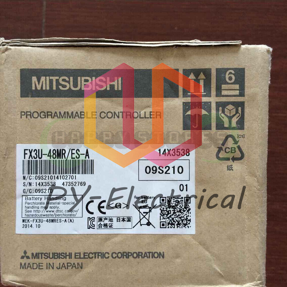 New in Box Mitsubishi PLC FX3U-48MR/ES-A FX3U48MRESA (1PCS)