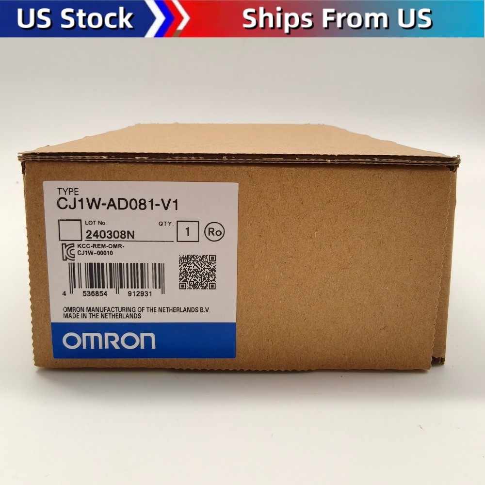 CJ1W-AD081-V1 1PCS NEW Omron CJ1WAD081V1 Analog Input Units