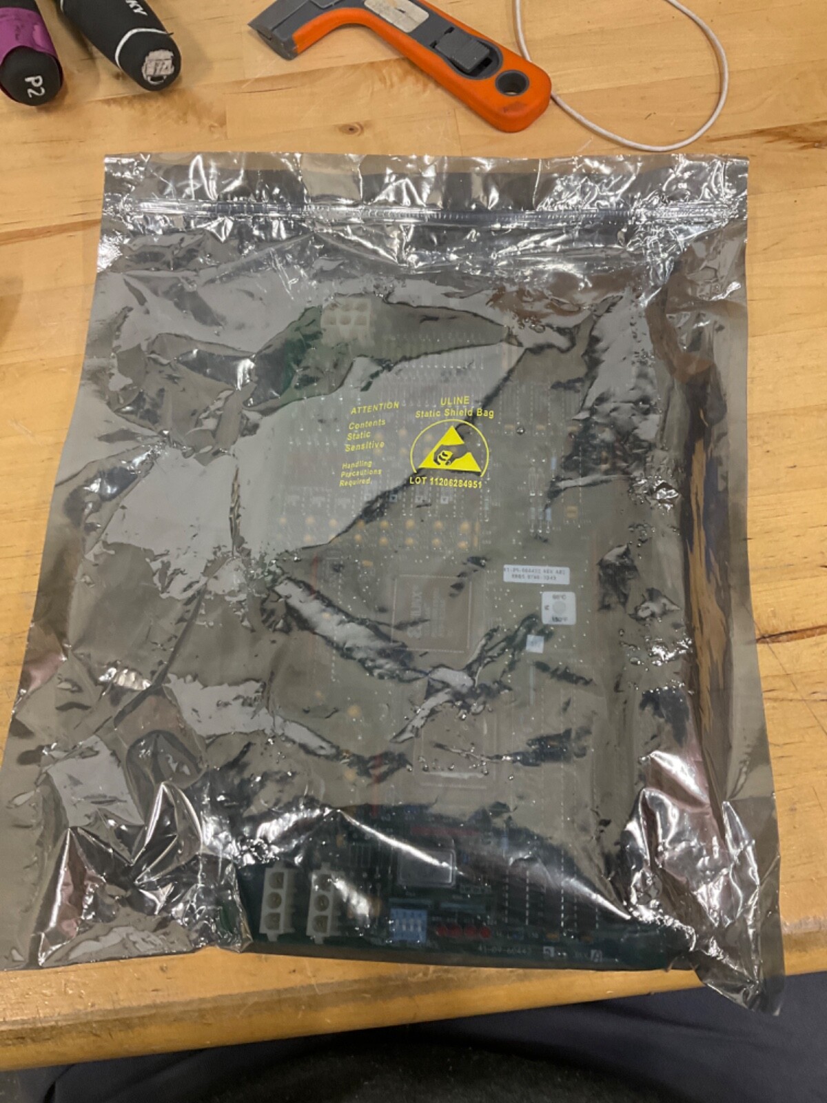 Cyberex 41-09-604422 Rev A02 Source Control Board PLC Card Module.