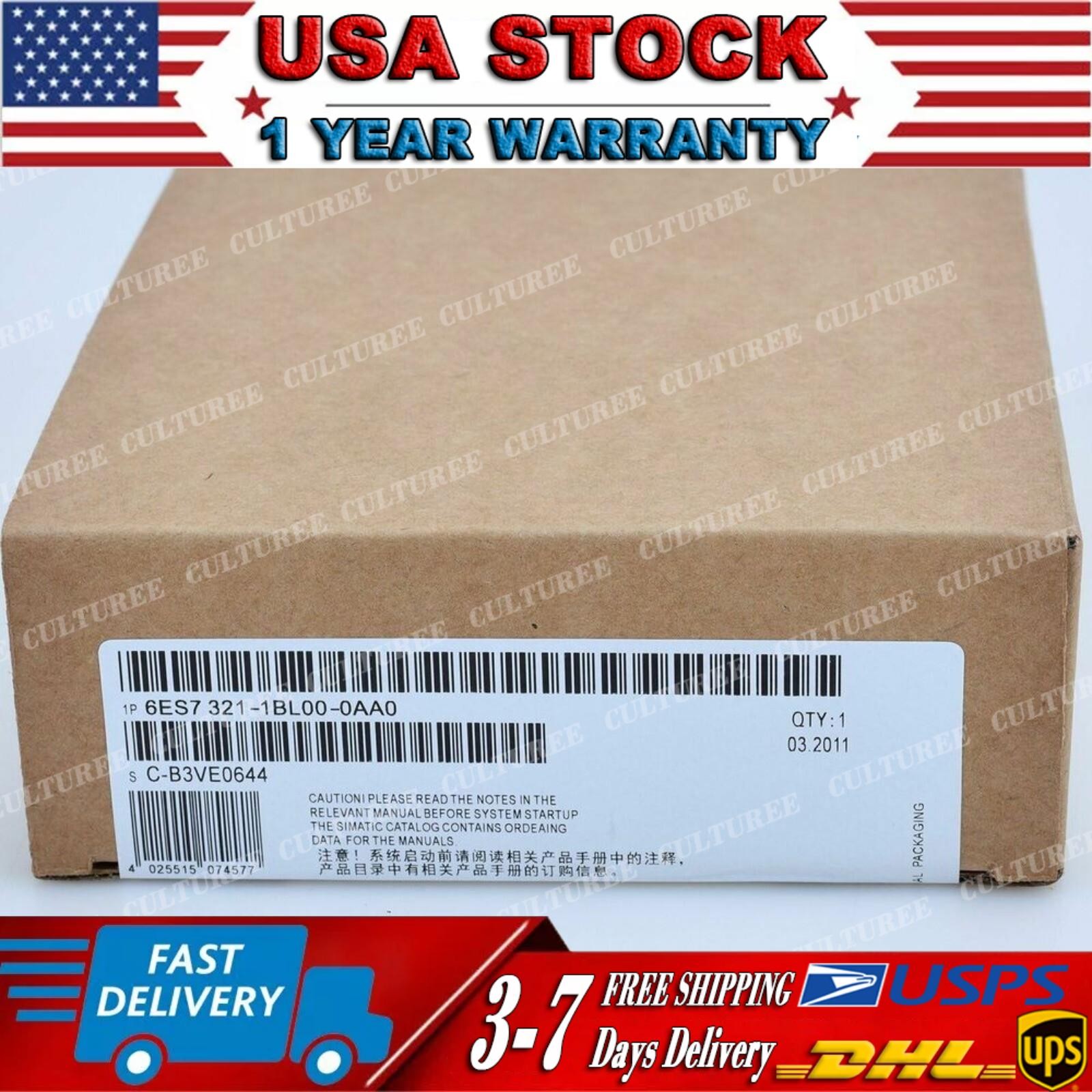 One New Siemens 6ES7 321-1BL00-0AA0 6ES7321-1BL00-0AA0 In Box Fast Shipping