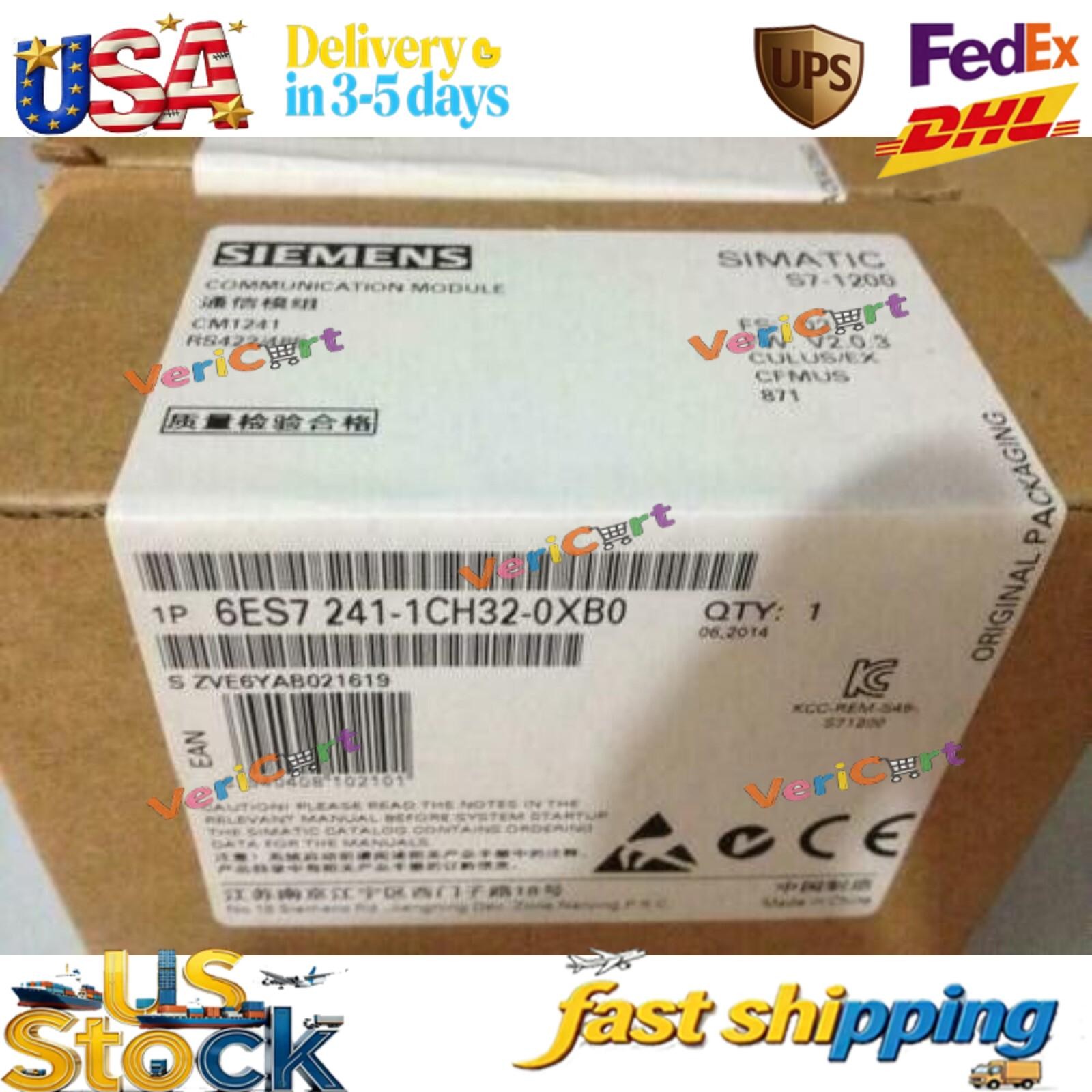 New Siemens 6ES7241-1CH32-0XB0 SIMATIC S7-1200 CM 1241 6ES7 241-1CH32-0XB0