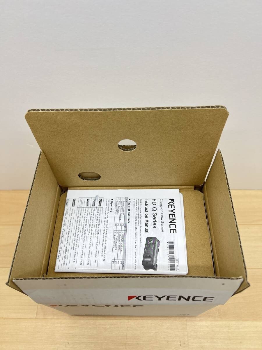 Keyence FDQ50C FD-Q50C Flow Meter Clamp-on Flow Sensor Ultrasonic New from Japan