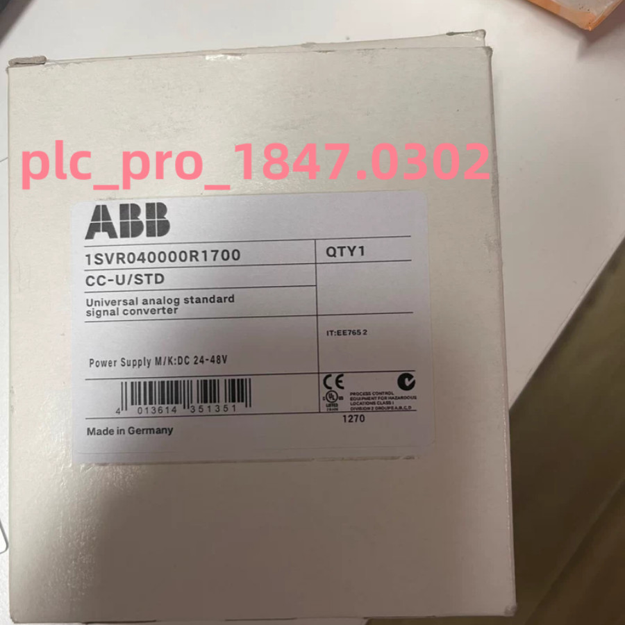 1PCS Brand New ABB 1SVR040000R1700 Analog Signal Converter Fast shipment