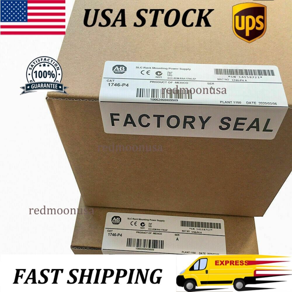 Allen-Bradley 1746-P4 Ser A SLC 500 Power Supply Module 1746P4 New Factory Seal