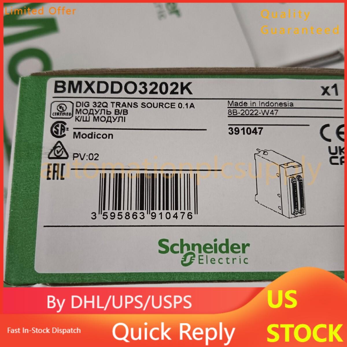 New Schneider BMXDDI3202K PLC Module New In Box