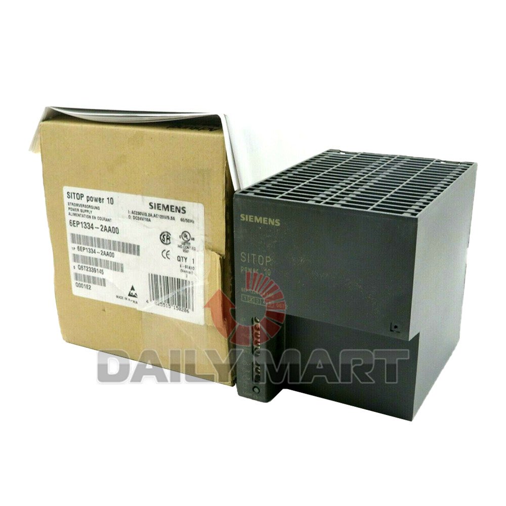 New In Box SIEMENS 6EP13342AA00 PLC Power Supply