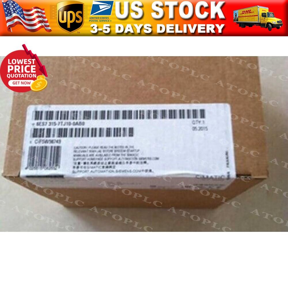 New Siemens S7-300 CPU 315T-3 PN/DP 6ES7315-7TJ10-0AB0 6ES7 315-7TJ10-0AB0