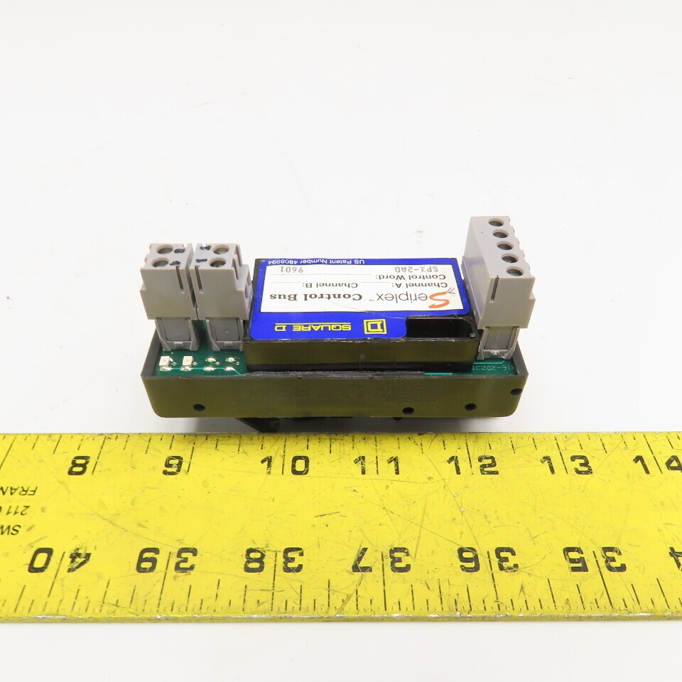 Square D SPX-2A0 Seriplex 2 Channel Control Bus Discrete Input Module