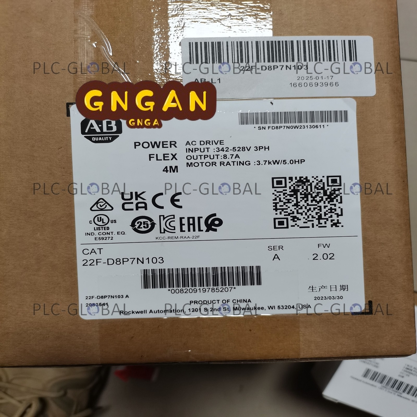 1PC New Allen-Bradley 22F-D8P7N103 With 1 Year Warranty Fast ShippingUS free tax