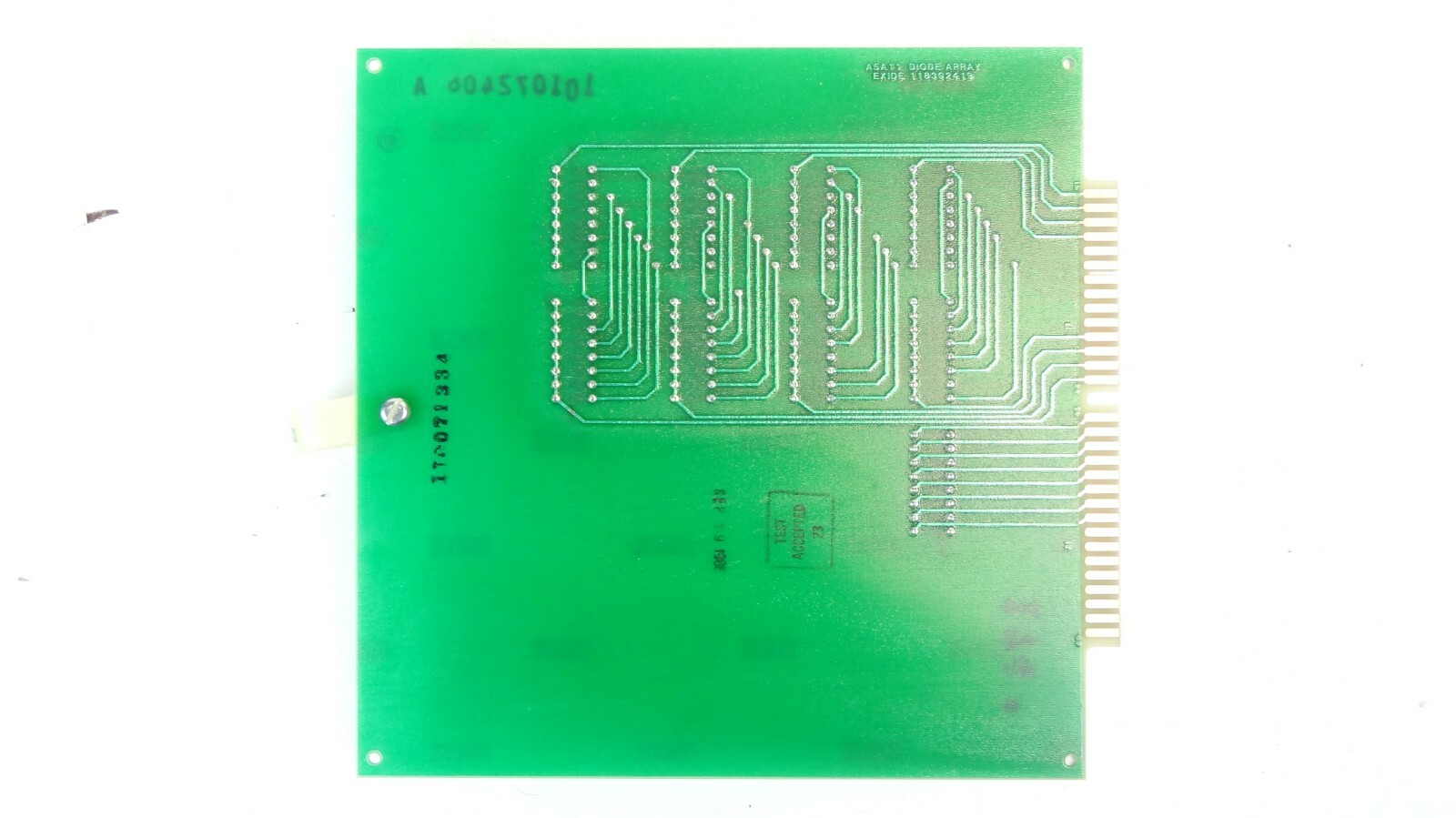 Exide 101072406 Rev A / 118302419 Diode Array Board PCB Assembly