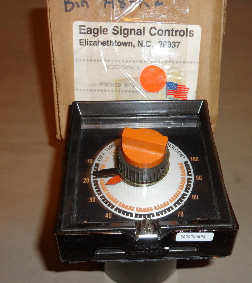 EAGLE SIGNAL TIMER CONTROLS CA2525A603 120V 50/60Hz NEW