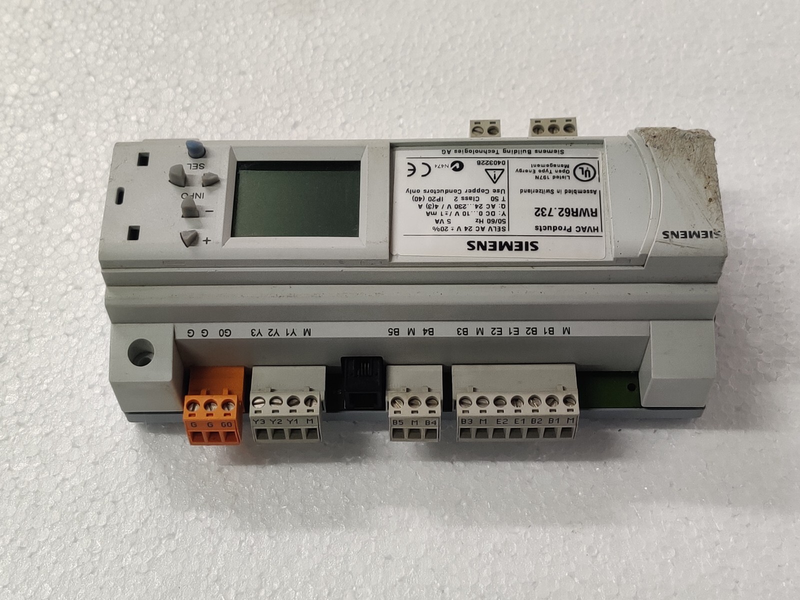 Siemens RWR62.732 Superheat Controller