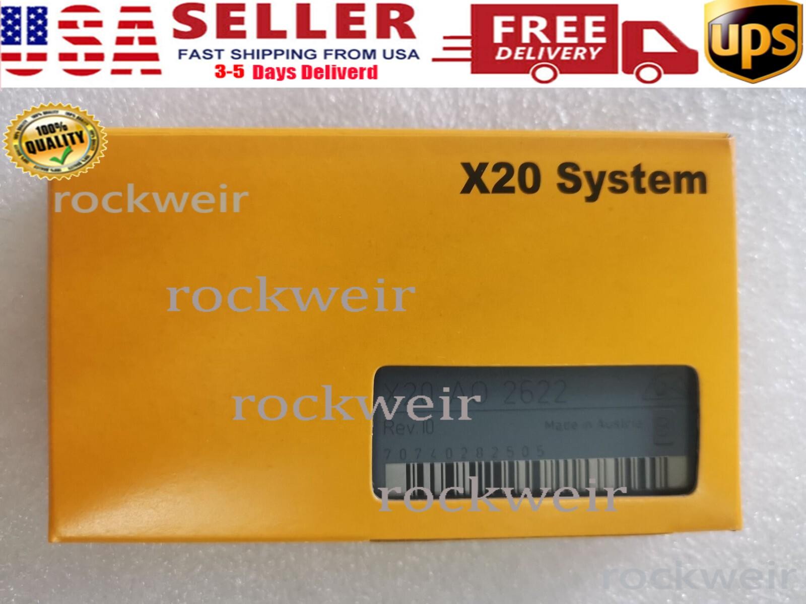 X20AO2622 1PCS New Sealed for B&R X20AO2622 X20 AO 2622 PLC Analog Output Module