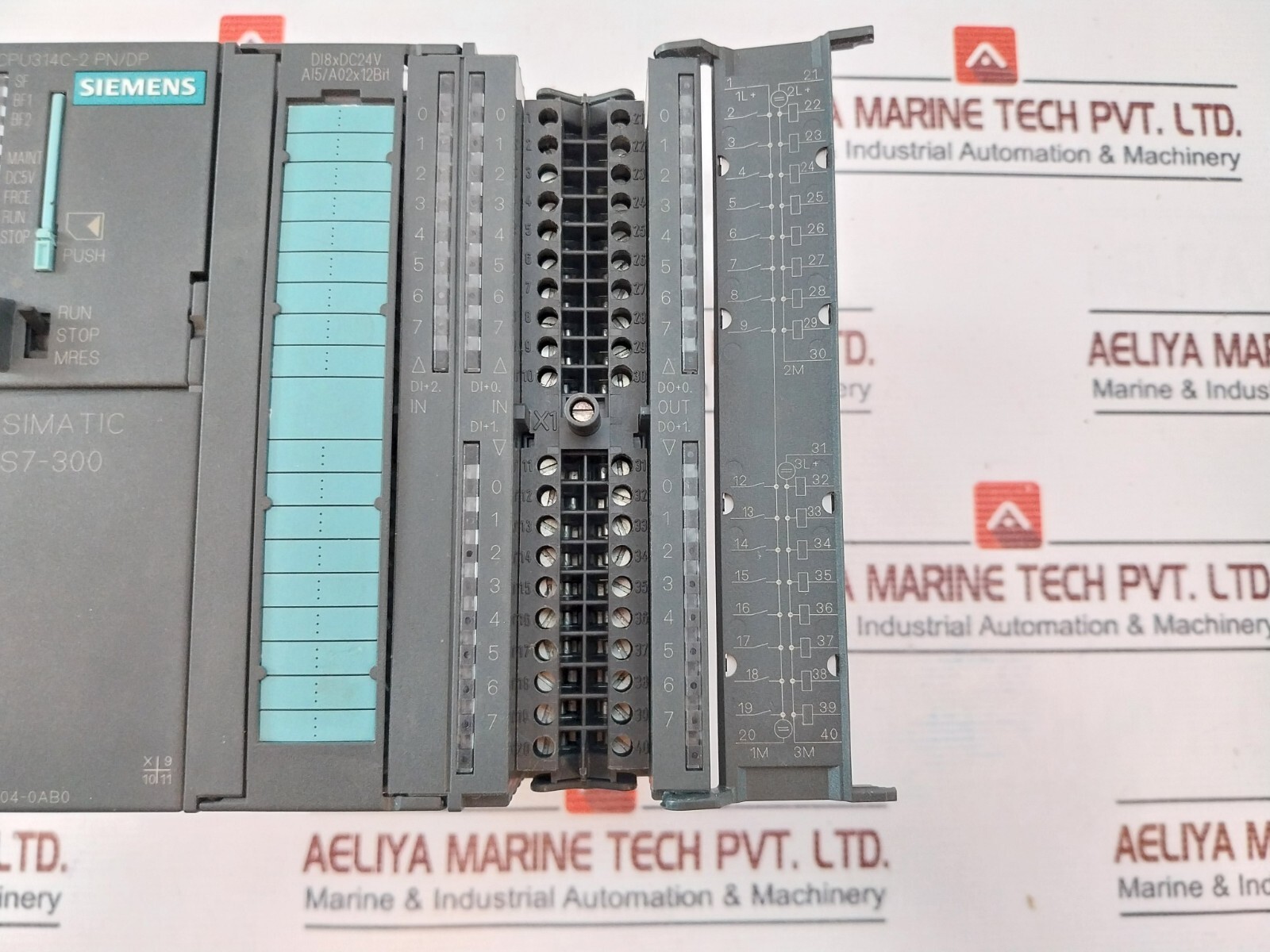 SIEMENS SIMATIC S7-300 CPU Unit DI8XDC24V 24VDC 1P 6ES7 314-6EH04-0AB0