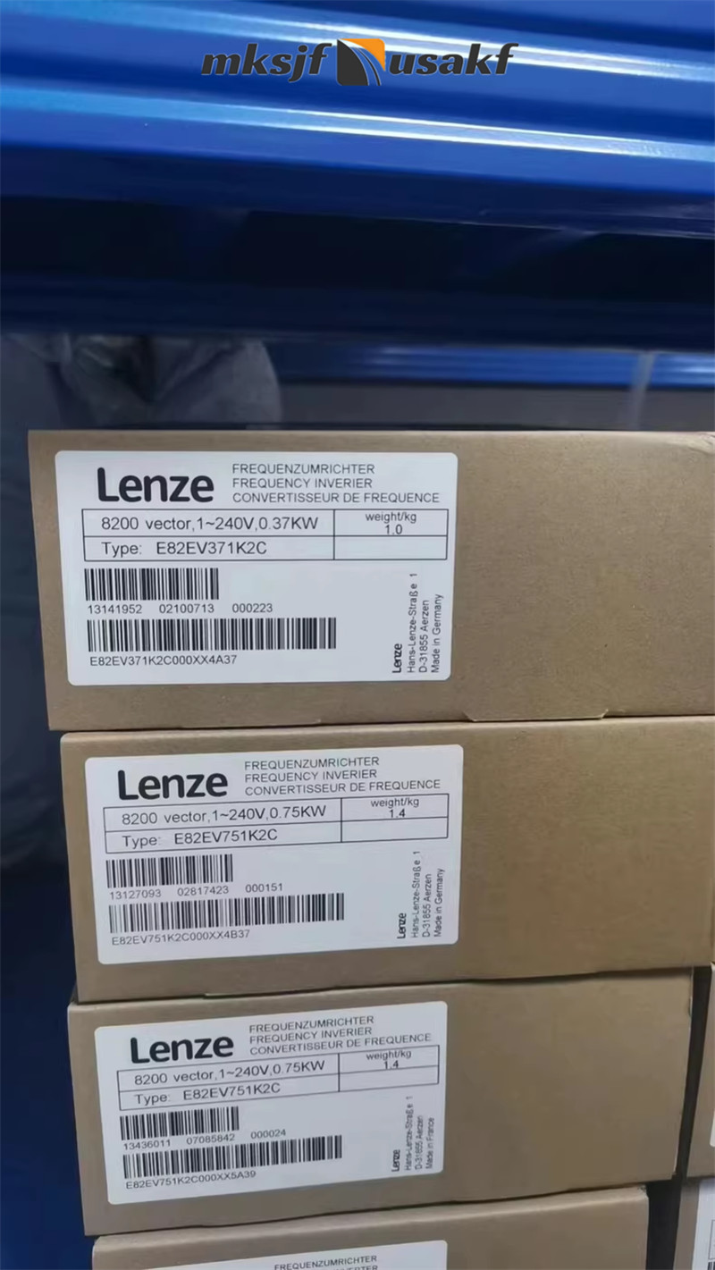 New Sealed Lenze E82EV371K2C Frequency Inverter DHL Express delivery US Free tax
