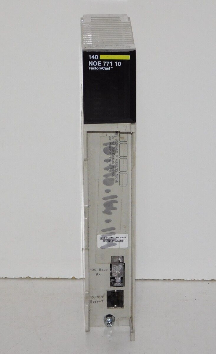 Schneider Automation 140NOE77110 TSX Quantum Factory Cast Ethernet Module USA