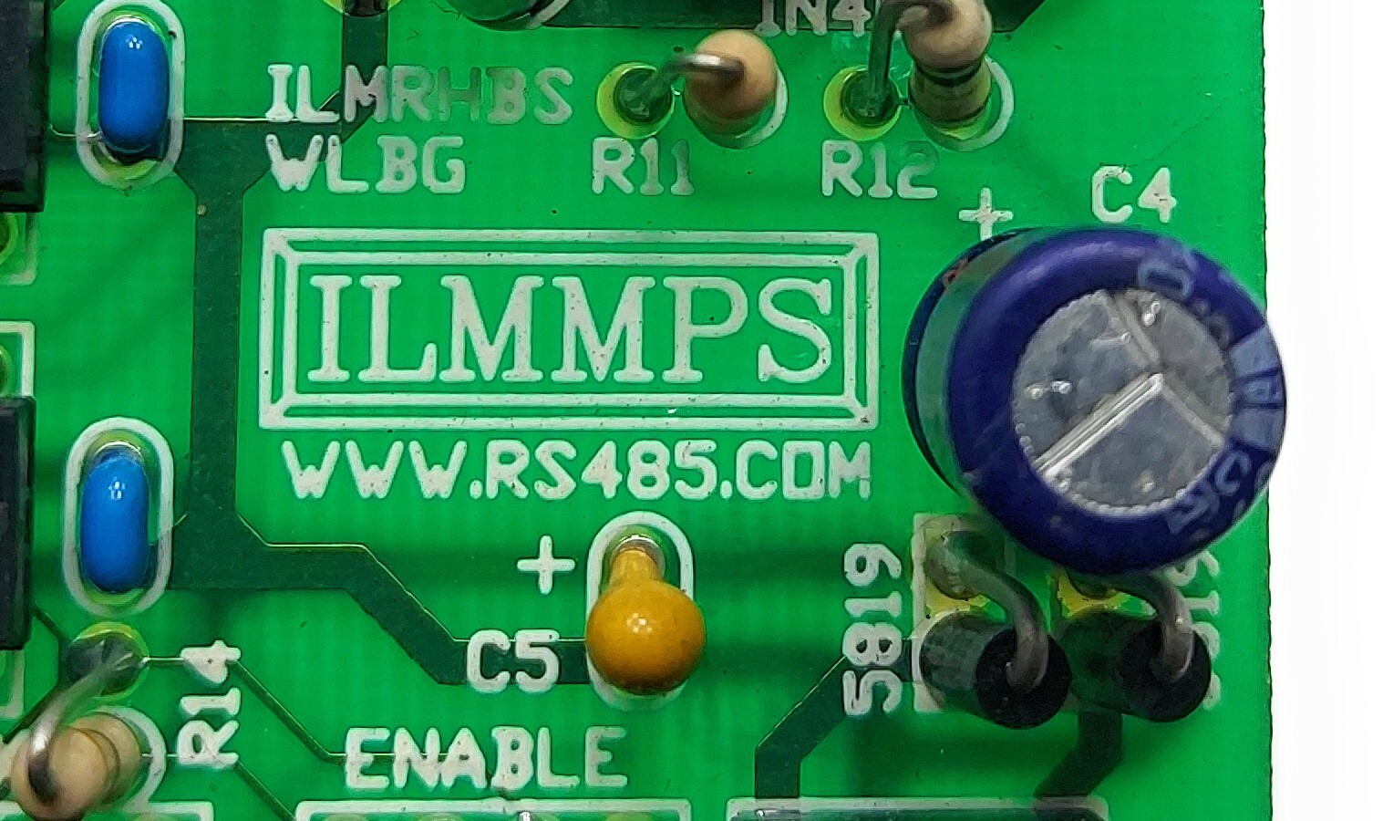 R.E Smith RS485 ILMMPS IRSFC24H REV A Isolated PCB Card
