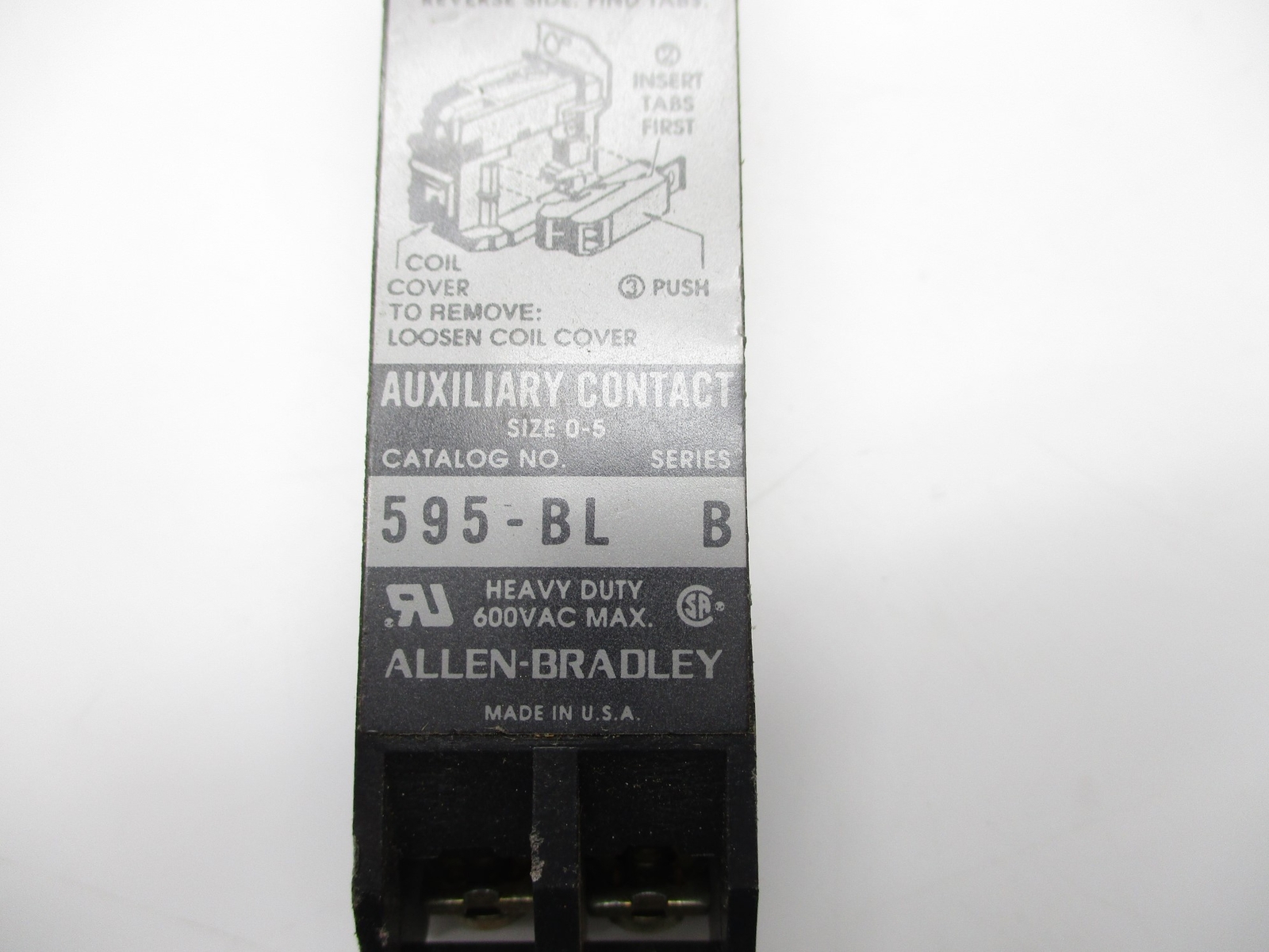ALLEN BRADLEY 595-BL SER. B NSNP