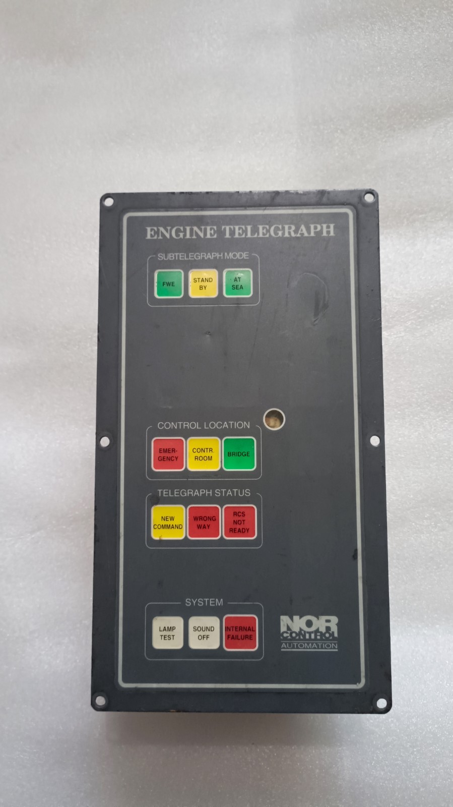 NOR CONTROL ETU 003 ENGINE TELEGRAPH UNIT