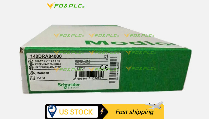 New SCHNEIDER 140DRA84000 PLC Input & Output Module in box 140DRA84000