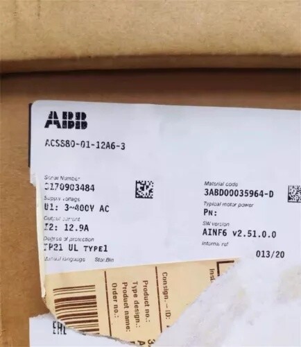 1PC New ABB ACS880-01-12A6-3 Inverter ACS8800112A63