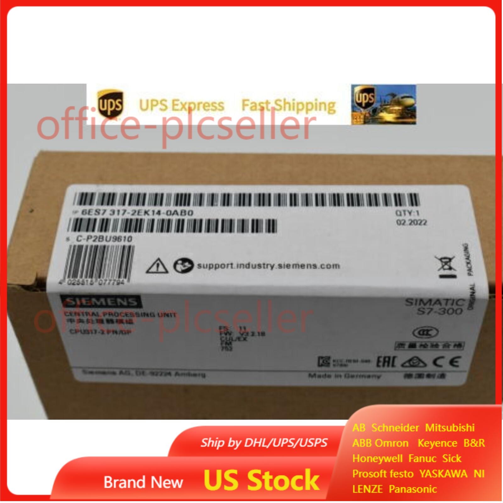6ES7 317-2EK14-0AB0 Siemens 6ES7317-2EK14-0AB0 New Expedited Shipping