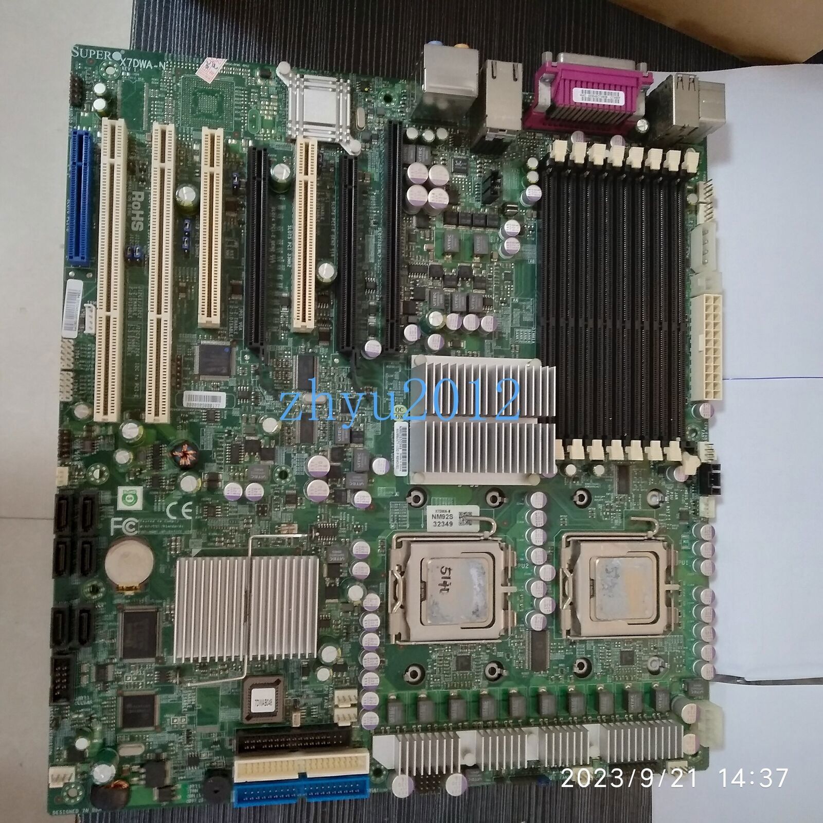 1PC Used Amd X7DWA-N 771 motherboard