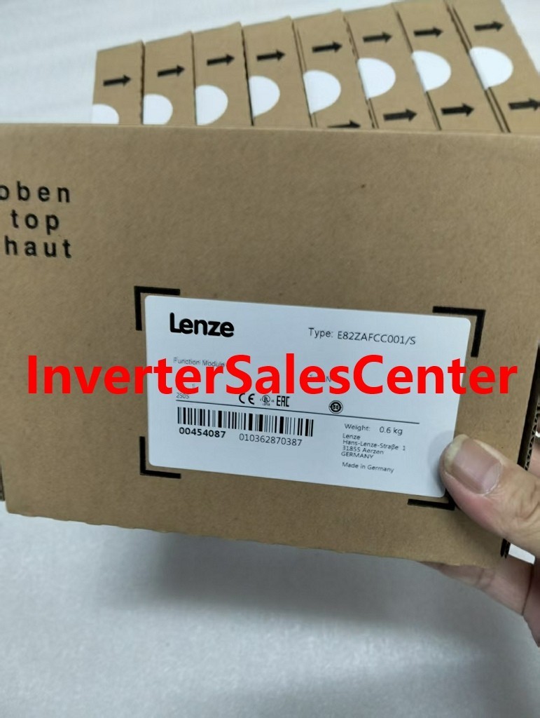 E82ZAFCC001 Ein Neu Lenze Frequenz Konverter Modul E82ZAFCC001/S
