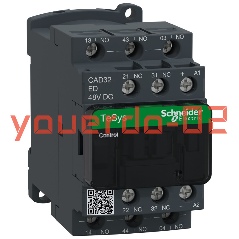 1 PC New With Box Schneider CAD32ED 48V DC, 3NO+2NC Control relay