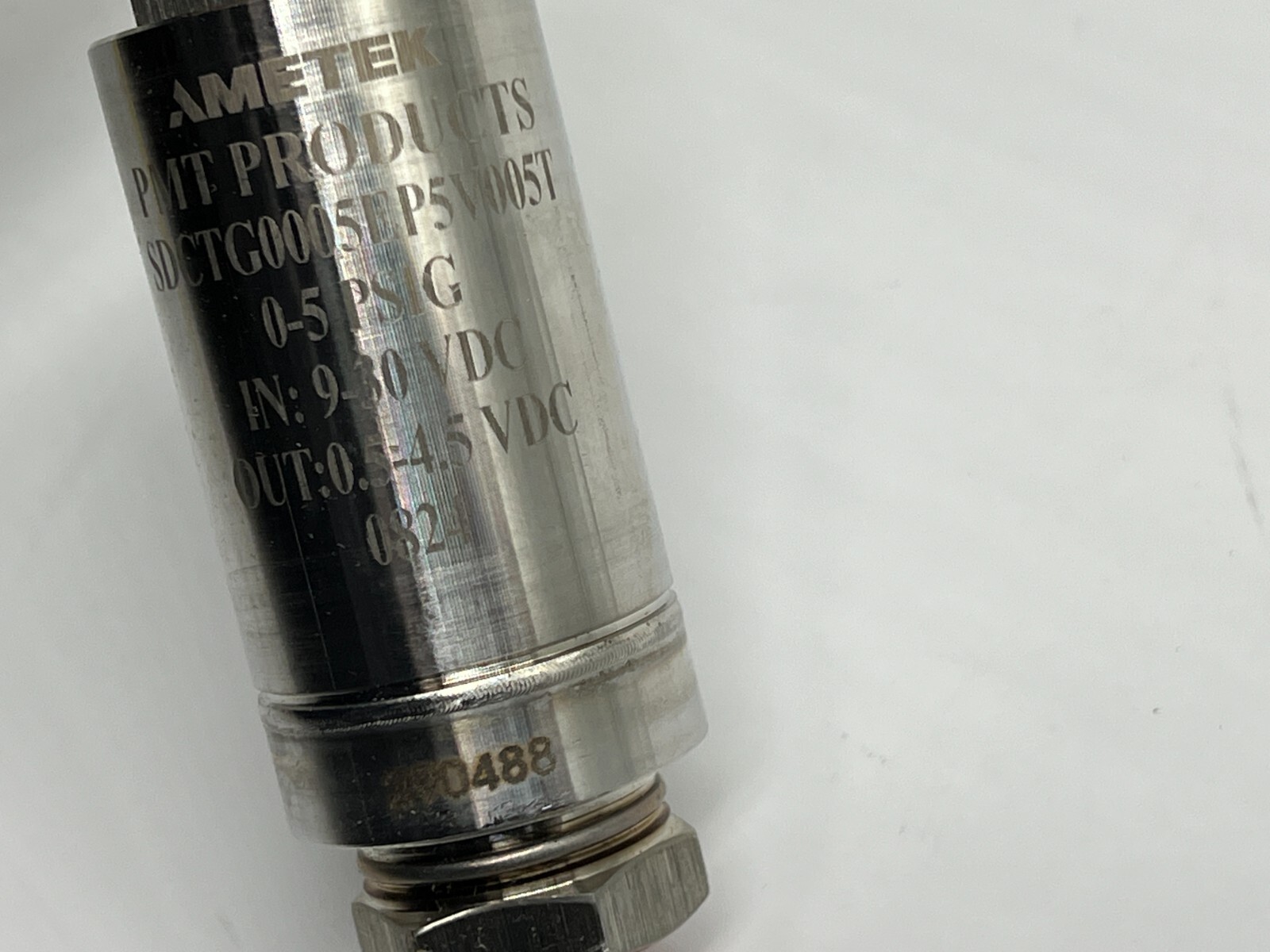 Ametek Pressure Transducer Sensor SDCTG0005EP5V005T 399-90101 0-5 PSIG