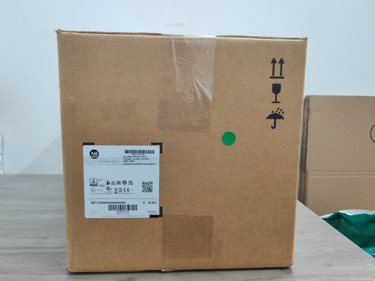 New AB 20F11ND052AA0 Allen-Bradley 20F11ND052AA0NNNNN PowerFlex 753 AC Drive