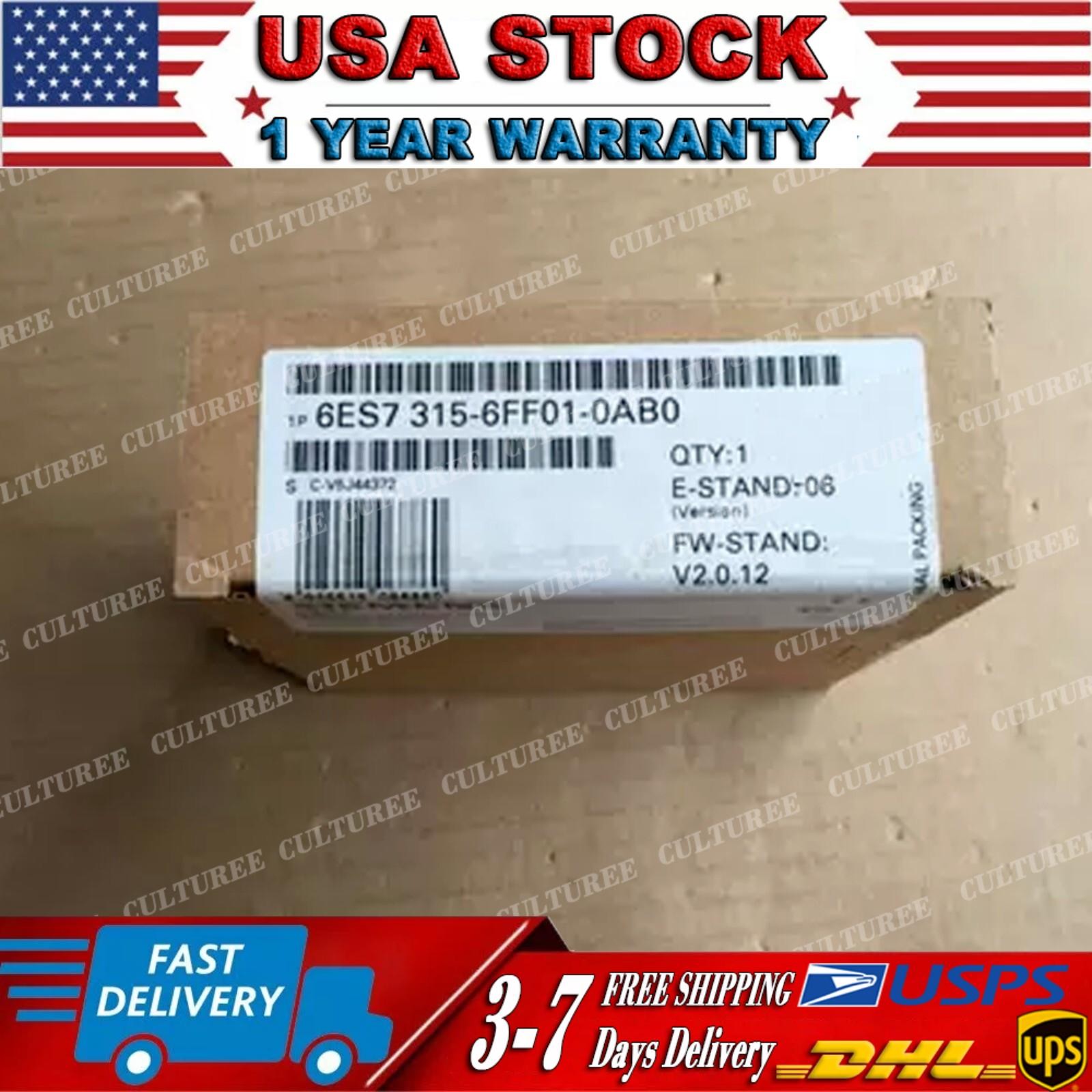 1PC New Siemens 6ES7315-6FF01-0AB0 6ES7 315-6FF01-0AB0 NEW in box