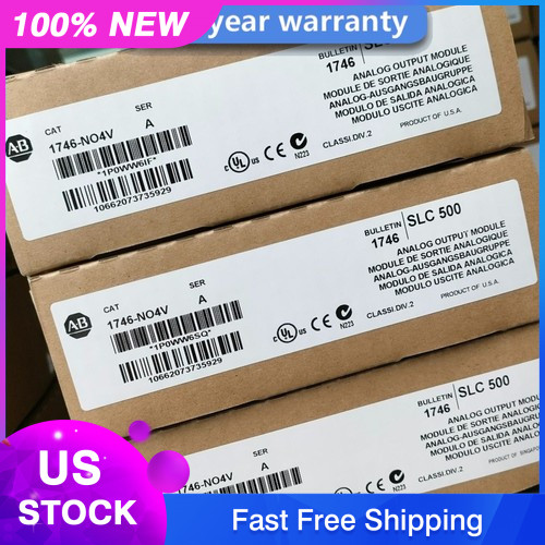 1746-NO4V New Factory Sealed Allen-Bradley SLC 500 Analog Output Module 1746NO4V