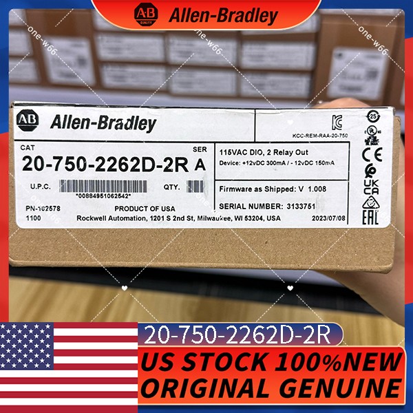 New Allen-Bradley 20-750-2262D-2R SER A PowerFlex 750 I/O Module AB Free Ship