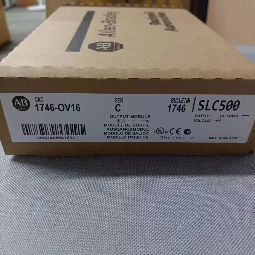 Original New 1746-OV16 SLC 500 Output Module Allen Bradley
