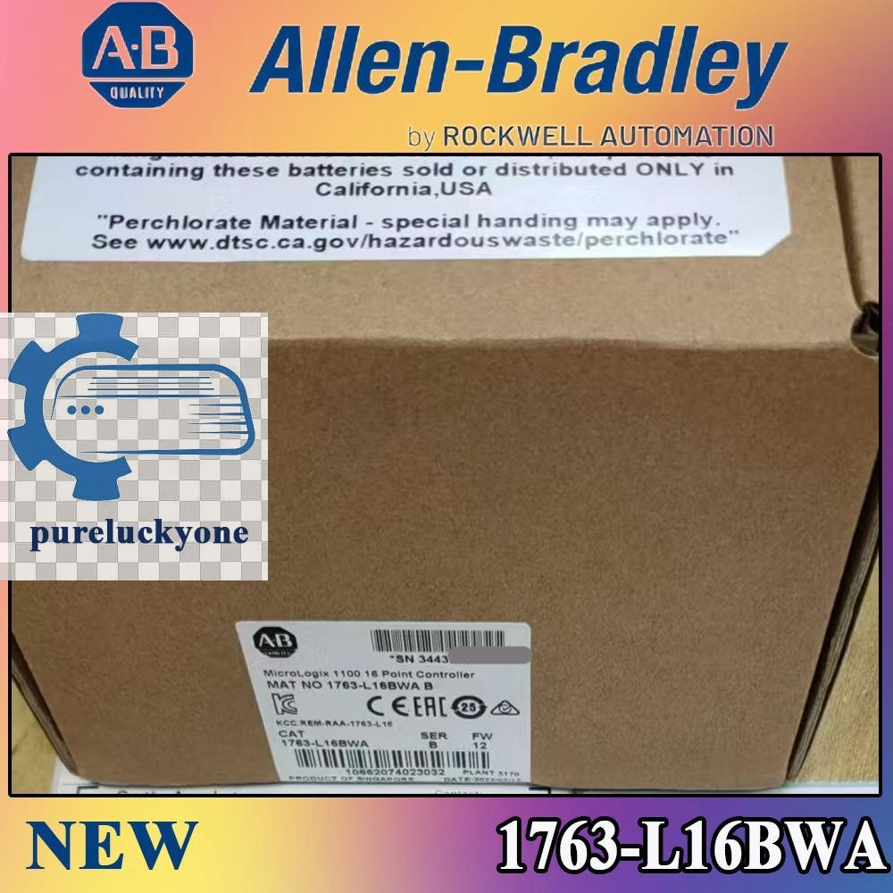 Factory Sealed New NEW PLC1763-L16BWA MicroLogix 1100 16 Point Controller
