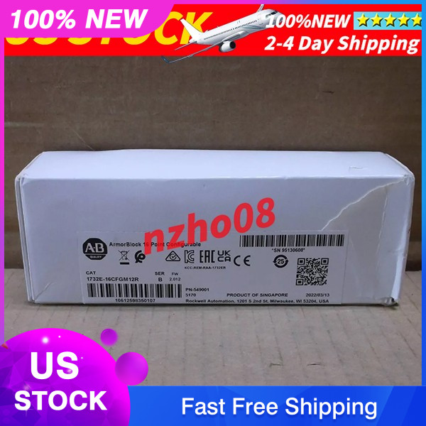 Allen Bradley 1732E-16CFGM12R EtherNet/IP Intelligent I/O Module
