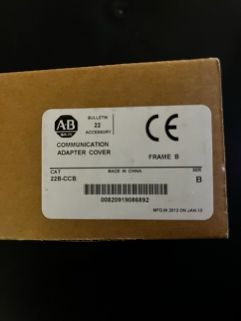 Allen-Bradley 22B-CCB PowerFlex 40 Frame Communication Adapter Cover NEW 1PC