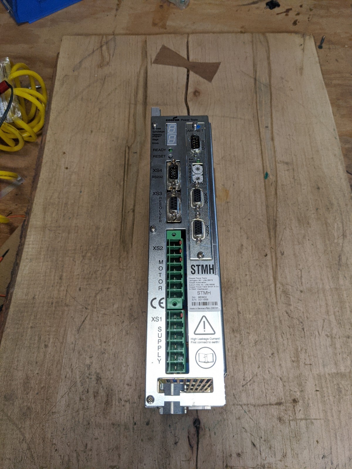 Cooper Power Tools STMH 960902 Screw Servo Module for TME-200 Series Controllers
