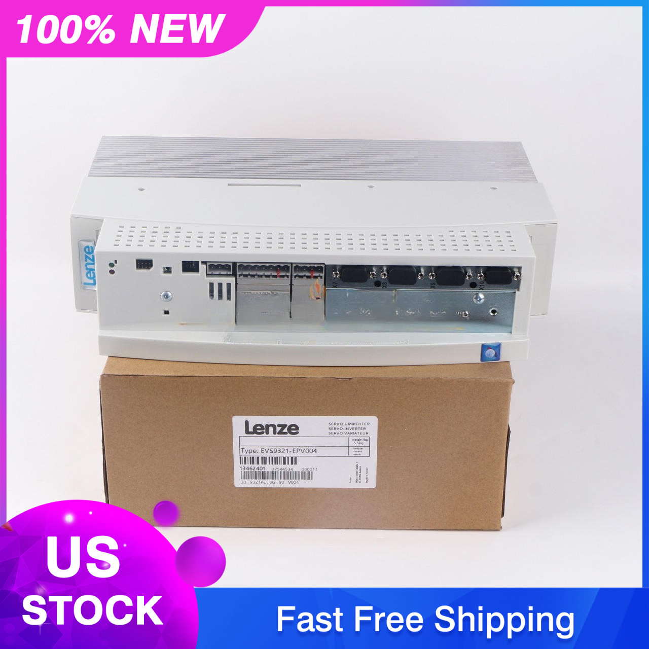 NEW LENZE Servo Drive Inverter EVS9321-EPV004 EVS9321EPV004