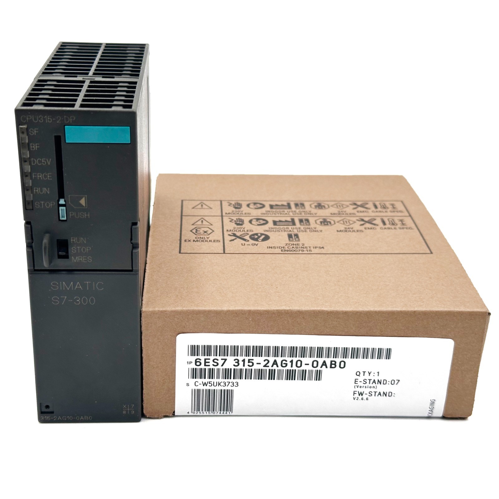 NEW Original Siemens 6ES7315-2AG10-0AB0 6ES7 315-2AG10-0AB0 CPU 315-2DP Module