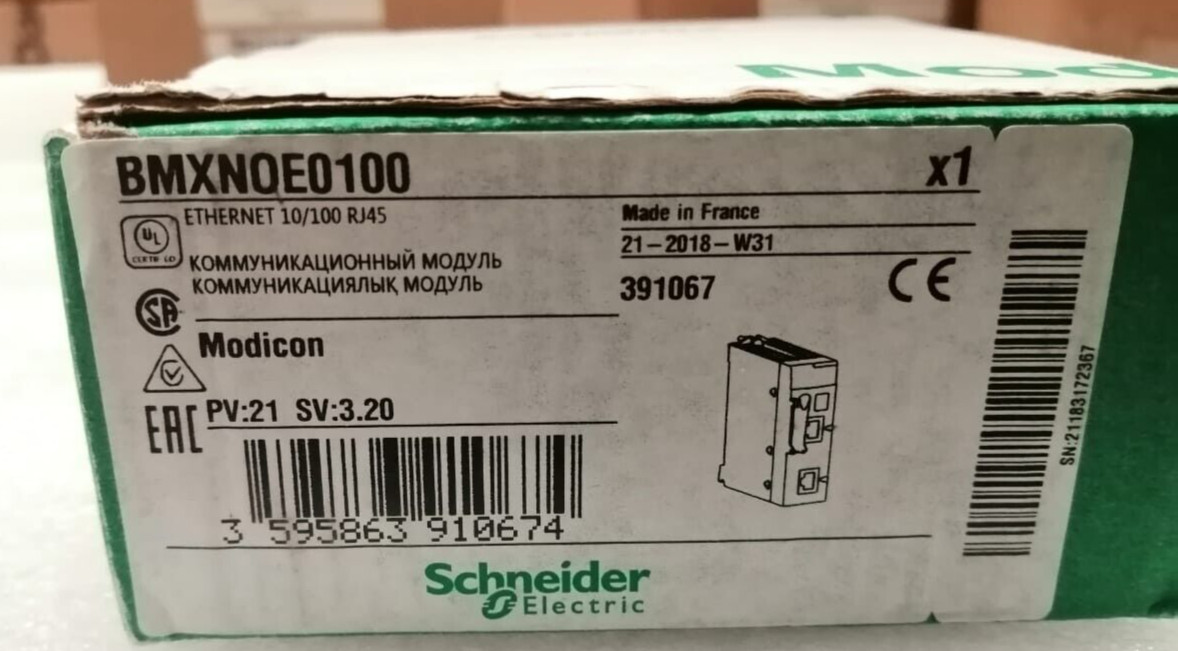 SCHNEIDER ELECTRIC MODICON BMXNOE0100 NEW