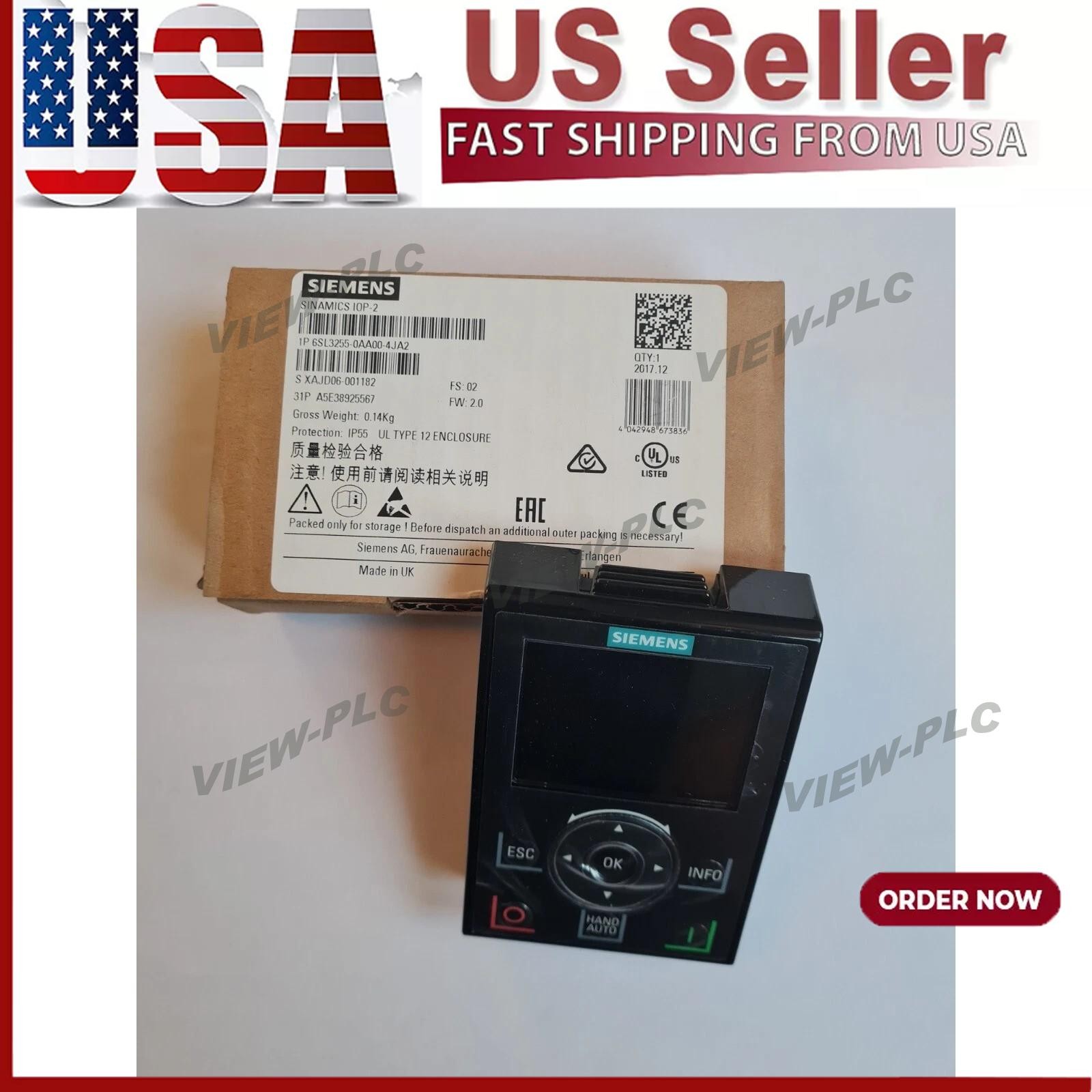 New Siemens 6SL3 255-0AA00-4JA2 6SL3255-0AA00-4JA2 Operator Panel US FREE TAX