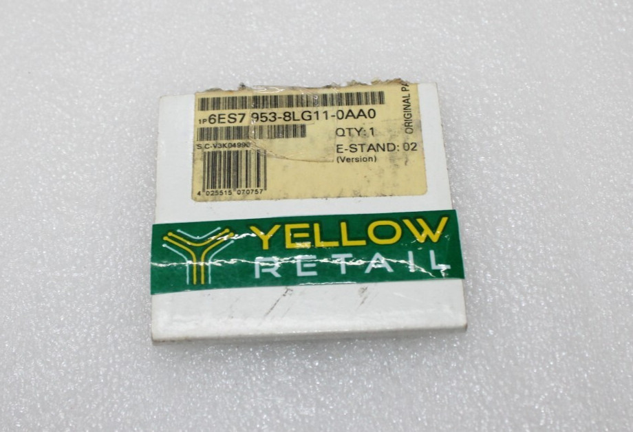 SIEMENS 6ES7953-8LG11-0AA0 MICRO MEMORY CARD 6ES79538LG110AA0