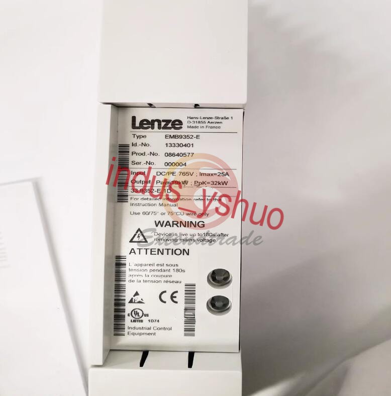 New 1PC Lenze EMB9352-E Inverter