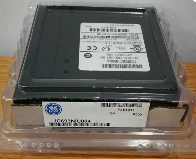 1PC GE Fanuc IC693NIU004 Fanuc CPU Module with User Memory w/ Ethernet