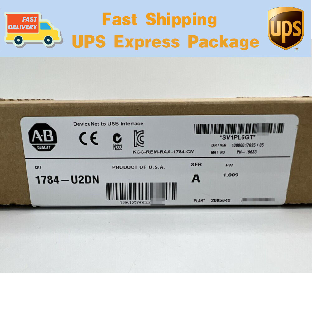1784-U2DN AB DeviceNet To PC USB Interface Cable 1784U2DN New CGDM