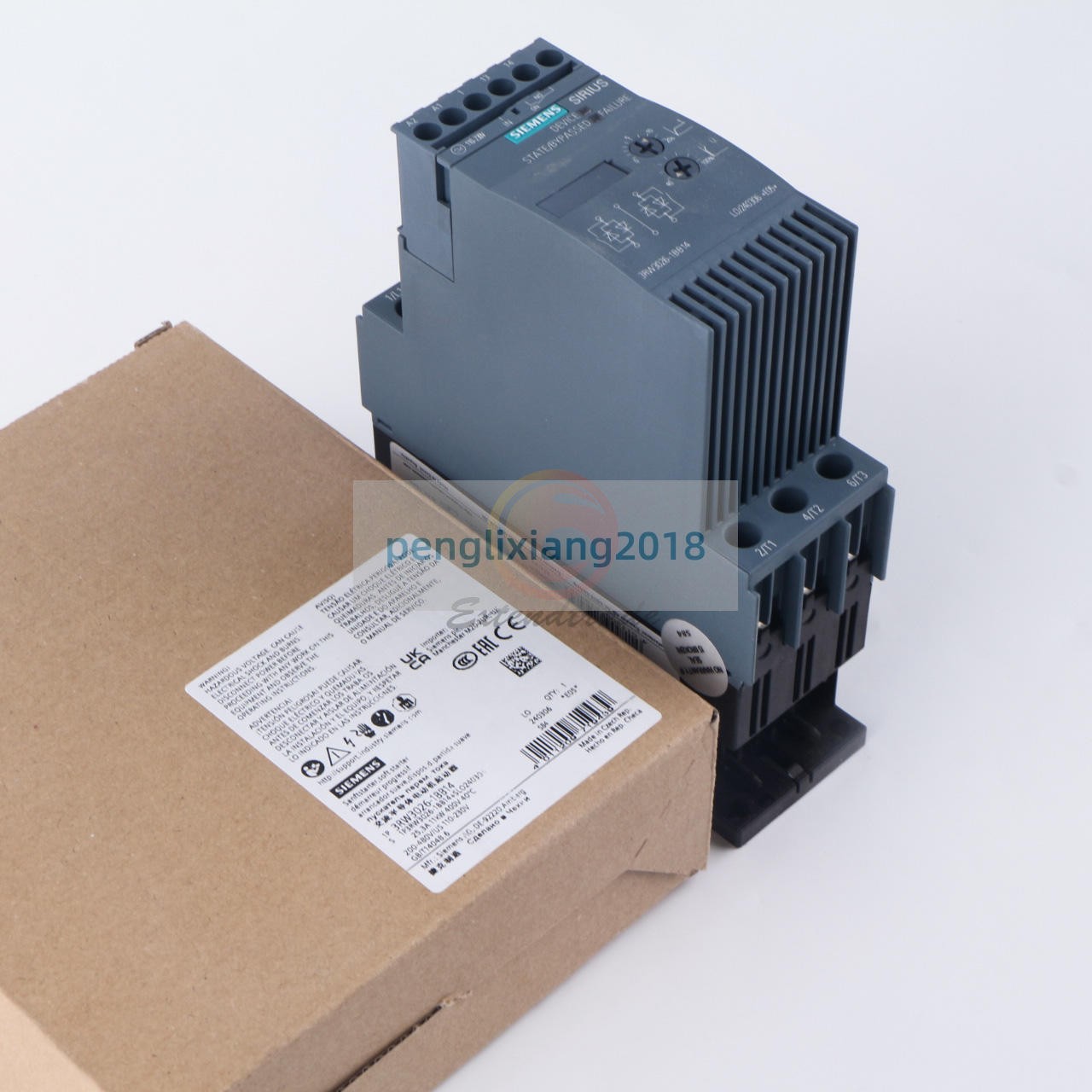 1PC Siemens 3RW3026-1BB14 Soft Starter New